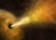 Astronomers Watch As Black Hole Eats Star