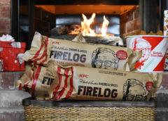 KFC Will Warm Your Hearth This Winter With Fried Chicken-Scented Firelogs