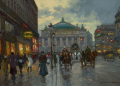 Rare Pair of Edouard Cortes Paintings Surface and Sell