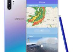 Samsung Galaxy Note10 Users Get New and Upgraded Weather Data