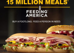 Subway® Restaurants and Feeding America® Partner To Provide 15 Million Meal