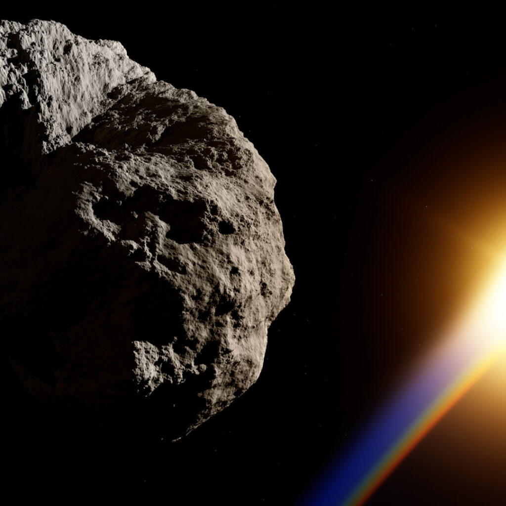 large asteroid