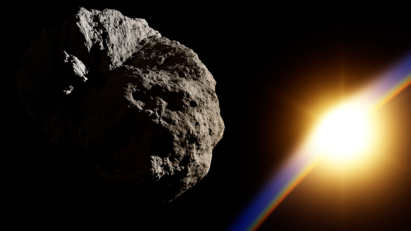 large asteroid