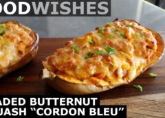 Loaded Butternut Squash “Cordon Bleu” – Food Wishes