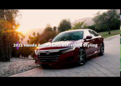Video: 2021 Honda Accord Gets Refreshed Styling