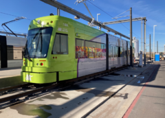 Valley Metro Welcomes First Streetcar Vehicle