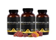 Premium Delta-8 Gummies Launched By Exhale Wellness