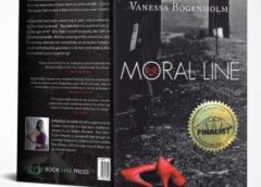 The newly released “The Moral Line” by Vanessa Bogenholm is an intriguing novel of a lady who finds goodness in all men