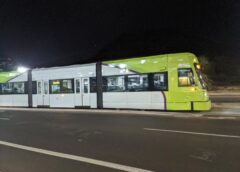 Streetcar vehicles begin testing along route in Tempe
