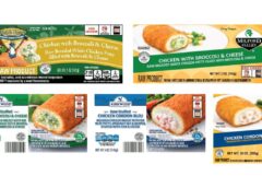 CDC Warns of Salmonella Infections Linked to Recalled Raw Frozen Breaded Stuffed Chicken