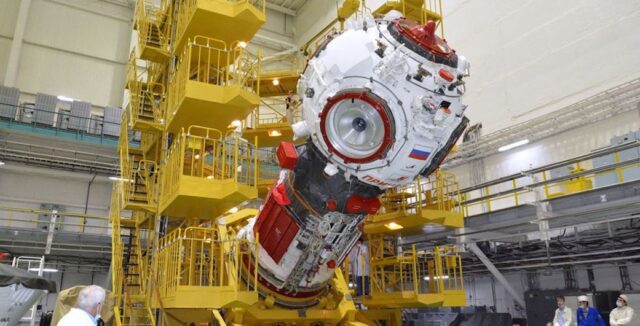 Russian docking module 