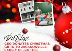 DuBlasé CEO Brings Christmas Cheer to Jacksonville Family of Six This Holiday Season With Gift Donations