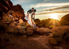 Outdoor Wedding Specialist, ScenicLasVegasWeddings.com, Presents Newest Nuptial Photography Location – the Vistas of ‘Fire Rock’