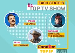 FANDOM RELEASES THE TOP ENTERTAINMENT & GAME CHOICES OF 2021 INCLUDING STATE-BY-STATE FAN FAVORITES