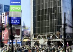 Making the Amazing Miniature Diorama on 1/150 scale of the Shibuya Crossing in Tokyo