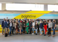 BRIGHTLINE HOSTS THE EAST ORLANDO CHAMBER OF COMMERCE FOR TRAIN RIDE FROM WEST PALM BEACH TO MIAMICENTRAL