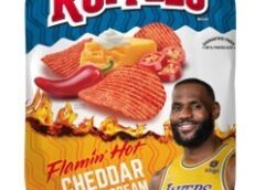 Ruffles® and LeBron James Introduce New Flamin’ Hot® Cheddar and Sour Cream