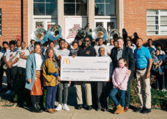 The Historic Shaw University’s “Platinum Sound” Marching Band is Featured in National Advertising Campaign and Receives Grant from McDonald’s