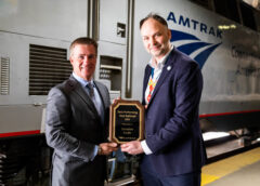 AMTRAK RECOGNIZES CP AS BEST PERFORMING HOST RAILROAD