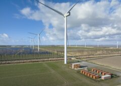 Energypark Haringvliet – a combination of wind, solar and batteries