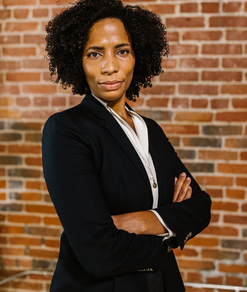 photo of woman in formal wear