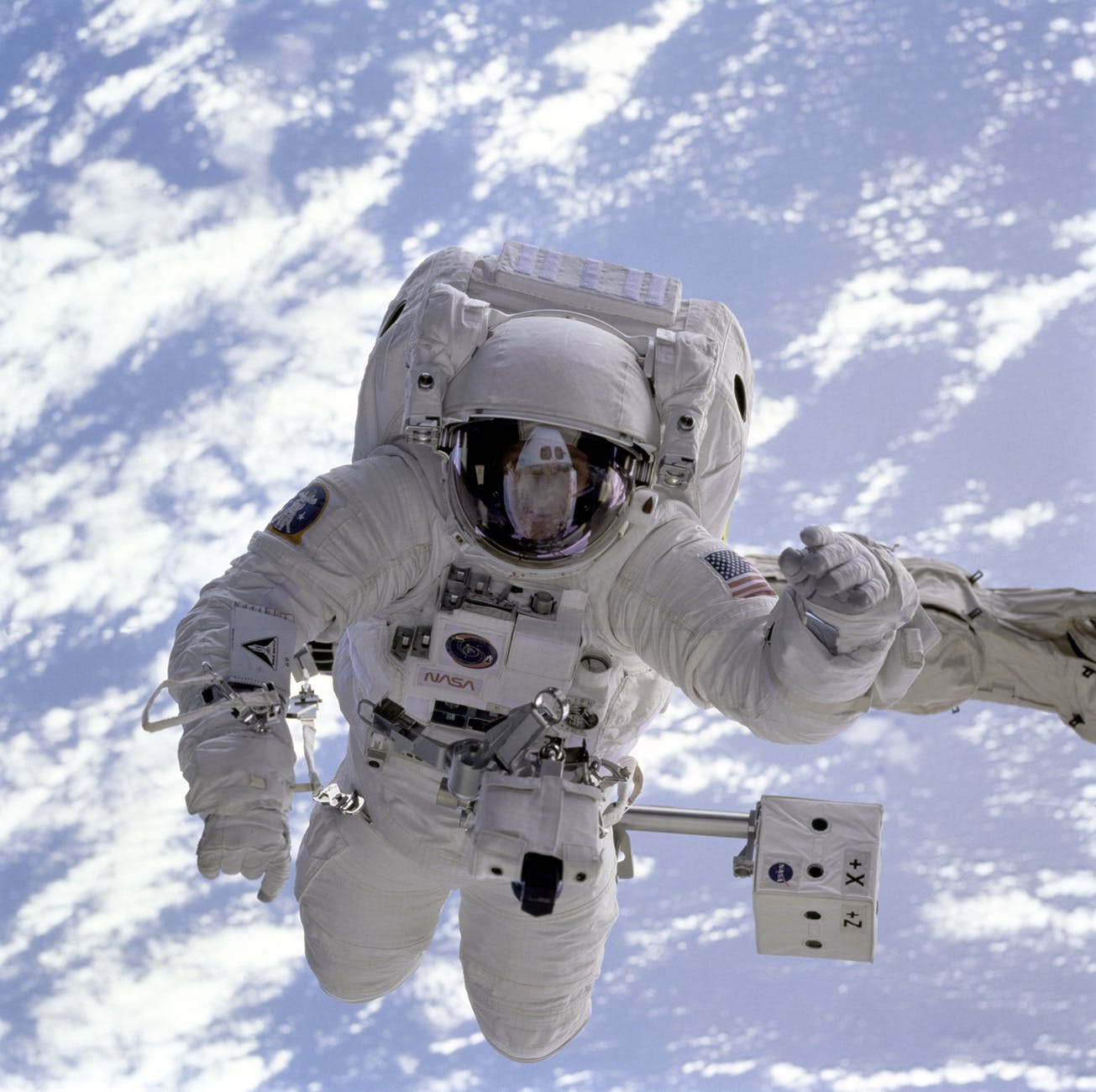 sky earth space working