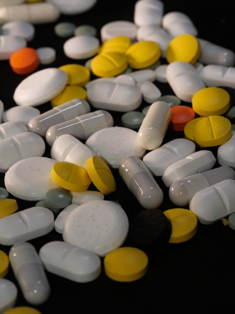 close up shot of medicines