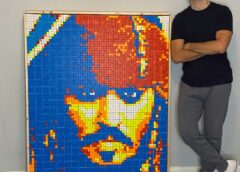29-year-old Social Media Content Creator Takes Art to the Next Level with 500 Rubik’s Cubes