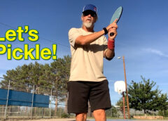 Sleeves Shows You How to hit a TopSpin 3rd Shot Drop!