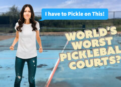 Worst Pickleball Court in the World?