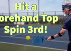 How to Hit a Forehand Top Spin 3rd!